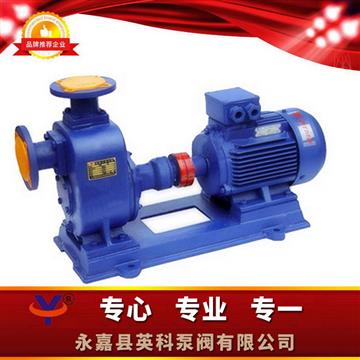 自吸式無堵塞排污泵